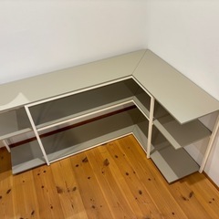 boconcept ボーコンセプト グレー コーナースチールラック