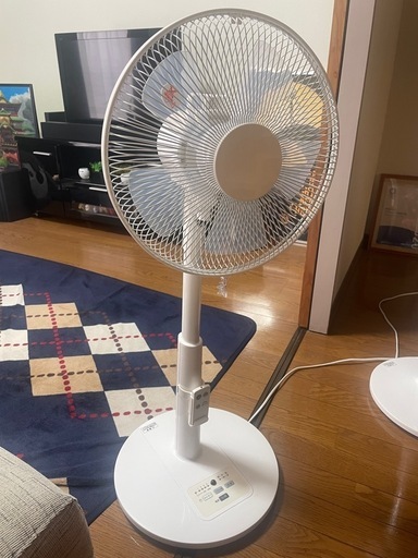 ワイヤレスリモコン付き　扇風機