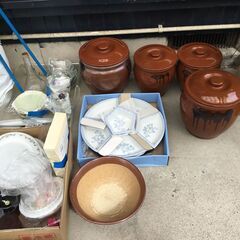 壺　すり鉢　お椀