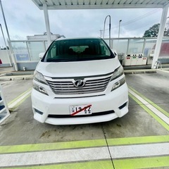 ウエルファイア　車検付　低い距離
