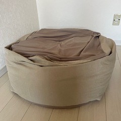 ビーズクッション　無印良品