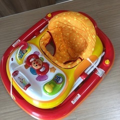 【美品】アンパンマン　歩行器