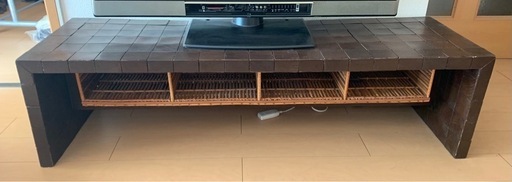 1点物希少☆★アジアン家具 デザイナーズ ベンチや台座に！葛飾区