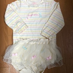 メゾピアノ　ロンパース　美品