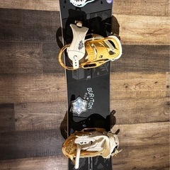 Burton スノーボード　ビンディング付き