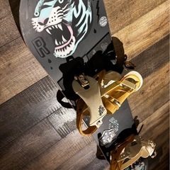 Burton スノーボード　ビンディング付き
