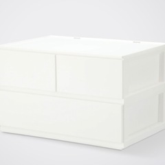 引出し Nインボックス レギュラー 2段/引出し3個 ホワイト