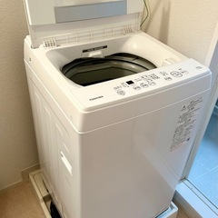 TOSHIBA洗濯機2021年製4.5㎏