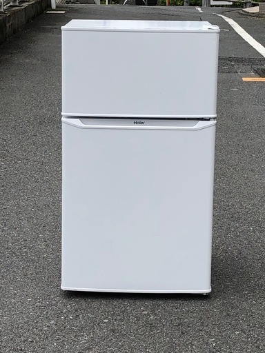 (ジM-155)SALE‼️¥8800 (税込) Haier ノンフロン冷凍冷蔵庫 JR-N85D 2022年製
