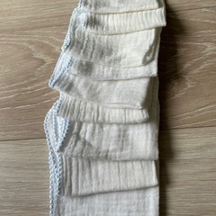 ガーゼハンカチ　9枚セット　ブルーの画像