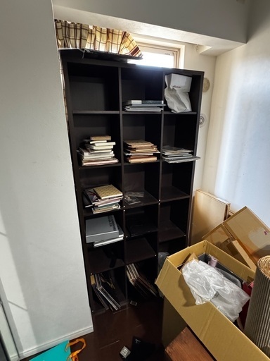 本棚　キャビネット　バッグの保管にも使えます！