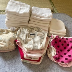 布オムツ、トイトレパンツ、セット