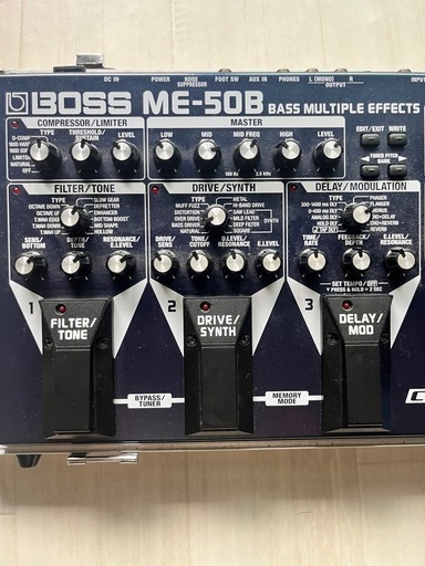 【ベースマルチエフェクター】BOSS ME-50B アタッシュケース付き 【生産終了品】