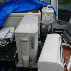 【土浦市 県営ひばりアパート】 退去時の風呂釜 瞬間湯沸し器 エアコン 撤去 取外し - リフォーム
