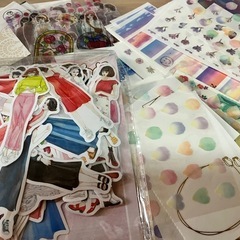 お引き取り決まりました【中古】マスキングテープ、シール、デザインペーパーの画像