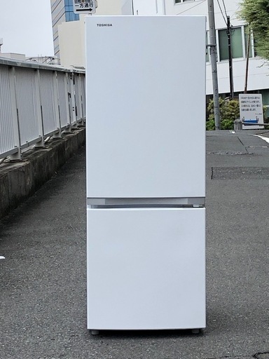 (ジM-156)SALE‼️¥19,800(税込) TOSHIBA ノンフロン冷凍冷蔵庫 GR-S15BS(W)2020年製
