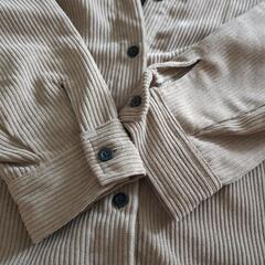 重ね着風おしゃれ　サイズ140 中古ブラウンコーデの画像