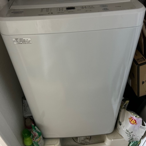 美品　洗濯機