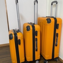 (新品未使用)20+24+28インチスーツケースセットの画像