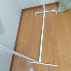 IKEAパイプハンガー 収納の画像