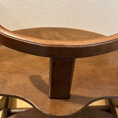 木製　子供用椅子の画像