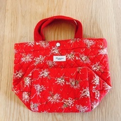 花柄トートバッグ