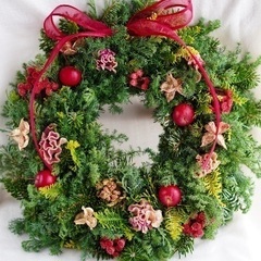 クリスマスリースワークショップ