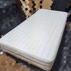 【福岡市近郊限定】無印良品　脚付マットレス・高密度ポケットコイル...