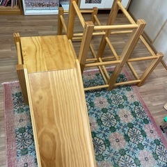 木製ジャングルジム