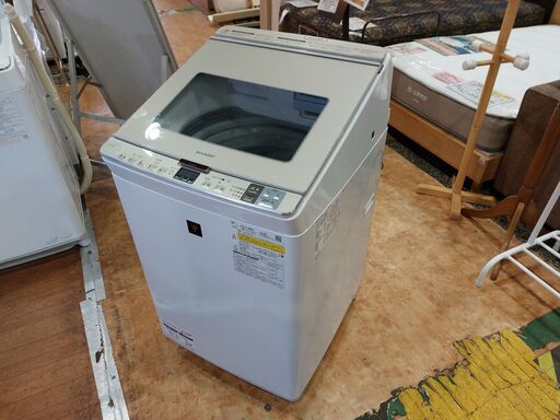 【愛品館 市原店】✨安心の分解洗浄済✨SHARP 2022年製 8.0/4.5Kg洗濯乾燥機 ES-PH8C-N【愛市I4S033118-104】