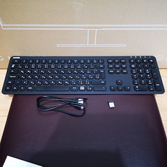 【交渉中】ARTECK USBレシーバー 無線キーボード 充電式