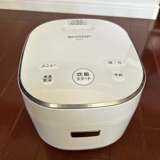 炊飯器　3合炊き　SHARP KS-KC5