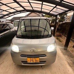 値下げダイハツ　タント　車検２年　TVナビ　スライドドア