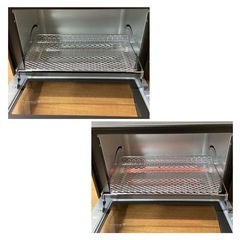 mononics 温度調整機能付きオーブントースター PPIT-MNTS1000-BK ブラック キッチン家電の画像
