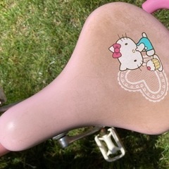 【受け渡し者確定】ハローキティ　自転車(子ども用)の画像