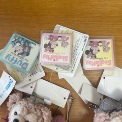 ダッフィー　シェリーメイ　ぬいぐるみバッジ　ストラップの画像