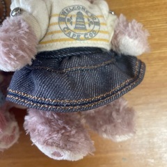 ダッフィー　シェリーメイ　ぬいぐるみバッジ　ストラップの画像
