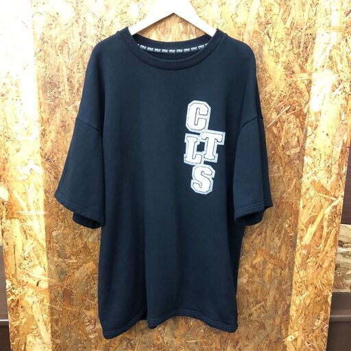 【704】Tシャツ カタリスト ブラック CLTSロゴ