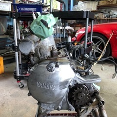 ランツァDT230エンジン     ハーネス・キャブ付