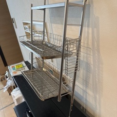 水切りラック　キッチン　シンク上　 燕三条の画像
