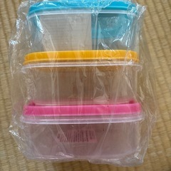 新品スヌーピータッパー3個セットの画像