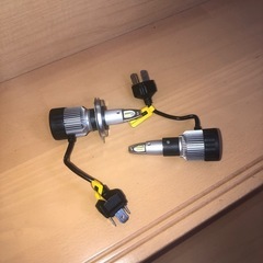 H4 ホワイトLEDバルブ　ハイロー　ジャンク