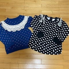 BRANSHES  100 ブランシェス　女の子　ブリーズ　コムサ　100おまとめセット　6点の画像