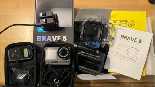 AKASO Brave8 オプションパーツ付き