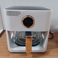 美品 ノンフライヤー　大容量４Ｌ　１２００Ｗ　３６０°可視化