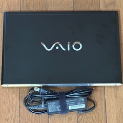 SONY VAIO 13.3型ノートPC ！SSD256GB メモリ4GB★Core i3-6100U Webカメラ Win11 MS Office 2021★中古美品★ の画像