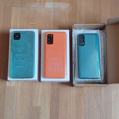 海外製SIMフリースマートフォン(スマホ)ジャンク 3台セット ばら売り不可の画像