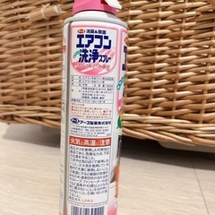 10/10まで【残量半分程】エアコン洗浄スプレーの画像