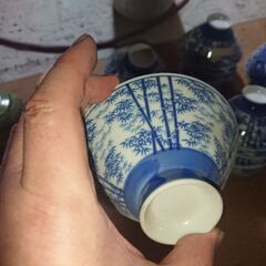 ⑤　ご飯茶碗　１６個　昭和　 レトロ　　　　合宿等で大量に利用する方に 　 値札が付いたままの物のありますので ご自身で剥がしてご使用下さいの画像
