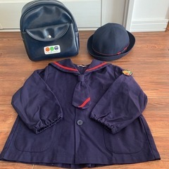 釧路　フレンド幼稚園　制服　体操服　帽子　リュックの画像